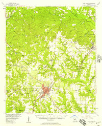 1956 Map of Fort Valley, GA — High-Res | Pastmaps